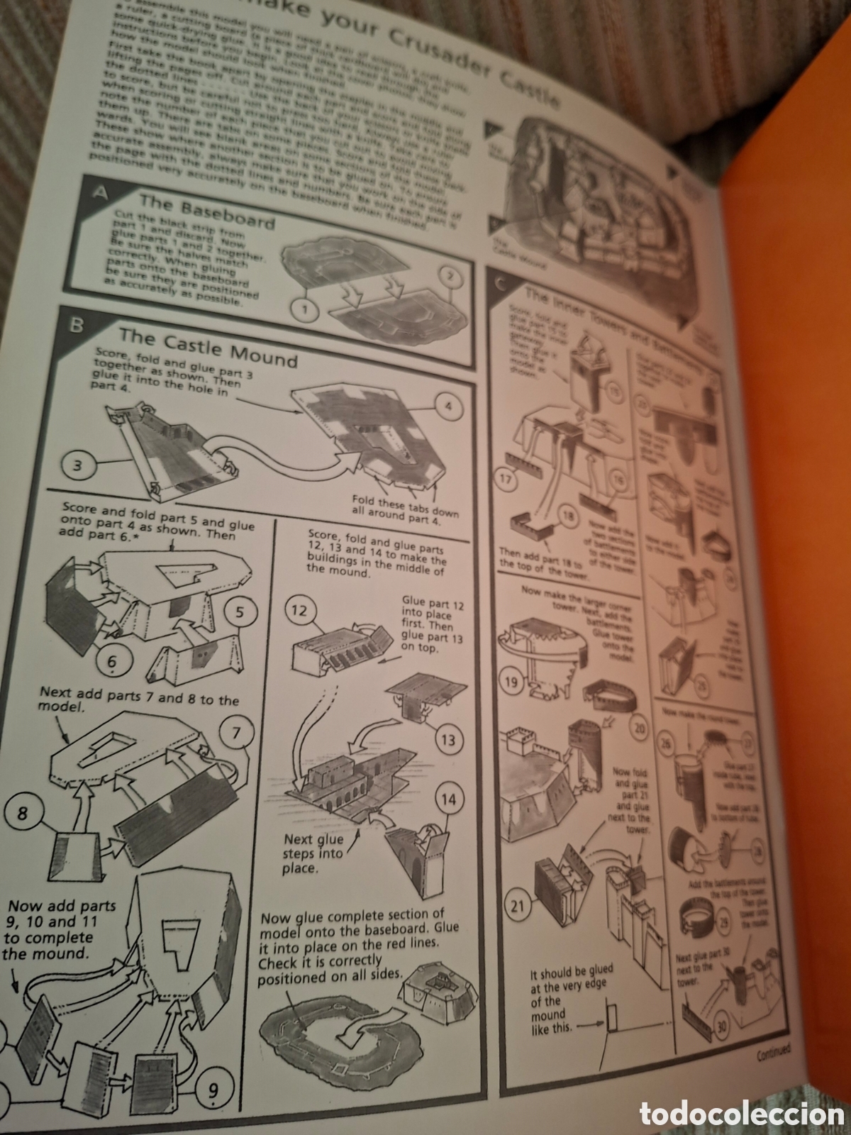 Coleccionismo recortables: RECORTABLE de CRUSADER CASTLE - Foto 4