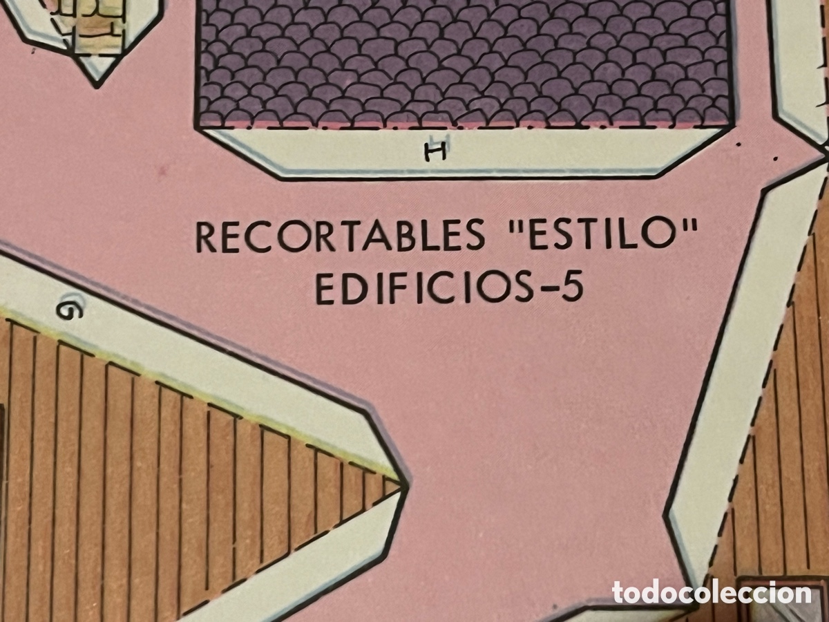 Coleccionismo recortables: RECORTABLES &rdquo;ESTILO&rdquo; EDIFICIOS N&ordm; 5. Editorial Roma - Foto 3