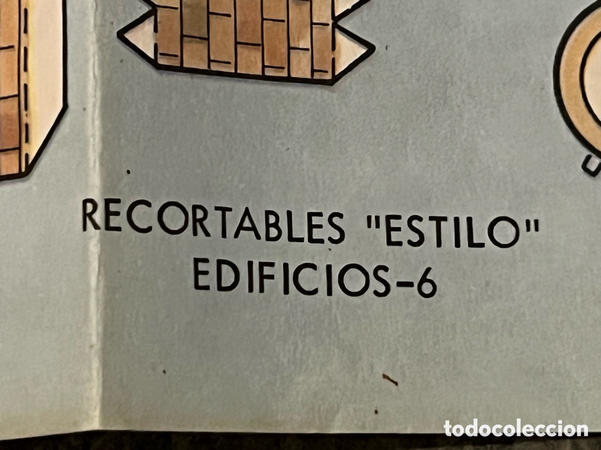 Coleccionismo recortables: RECORTABLES &rdquo;ESTILO&rdquo; EDIFICIOS N&ordm; 6. Editorial Roma - Foto 3
