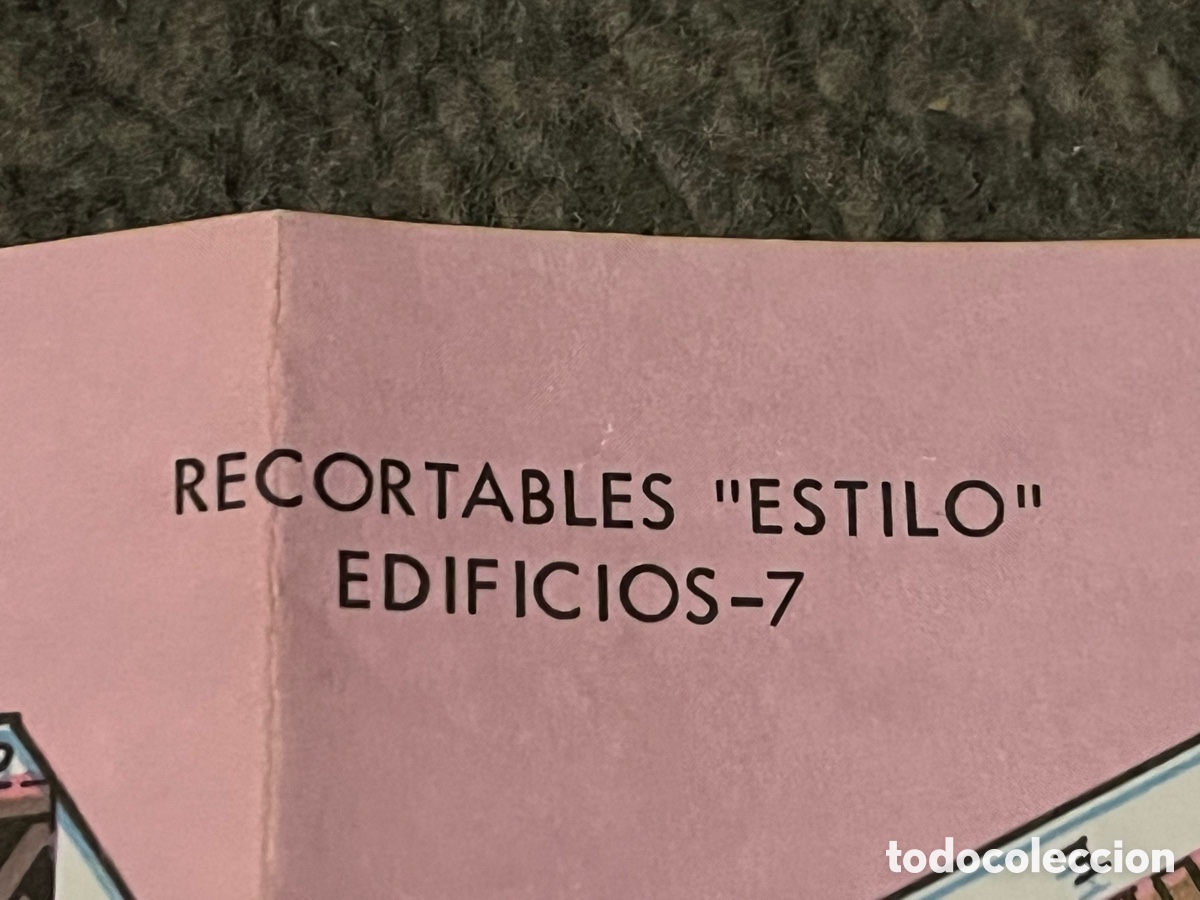 Coleccionismo recortables: RECORTABLES &rdquo;ESTILO&rdquo; EDIFICIOS N&ordm; 7. Editorial Roma - Foto 3