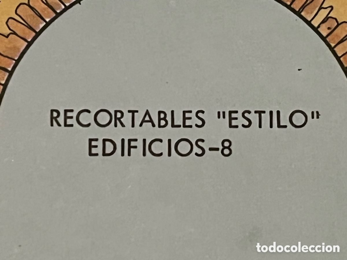 Coleccionismo recortables: RECORTABLES &rdquo;ESTILO&rdquo; EDIFICIOS N&ordm; 8. Editorial Roma - Foto 3