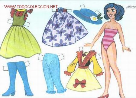 Coleccionismo recortables: Recortable *JODIE* - Foto 1