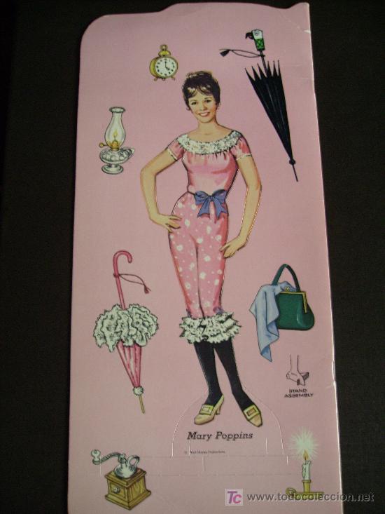 mary poppins paper dolls