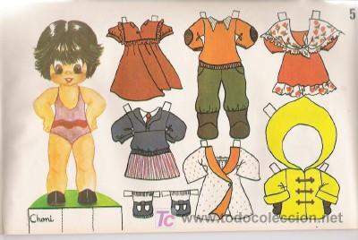 Coleccionismo recortables: MU&Ntilde;ECA RECORTABLE - Foto 1
