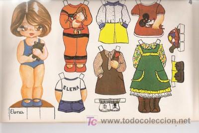 Coleccionismo recortables: MU&Ntilde;ECA RECORTABLE - Foto 1