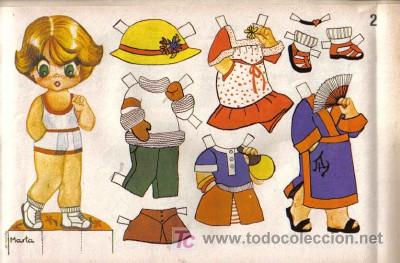 Coleccionismo recortables: MU&Ntilde;ECA RECORTABLE - Foto 1