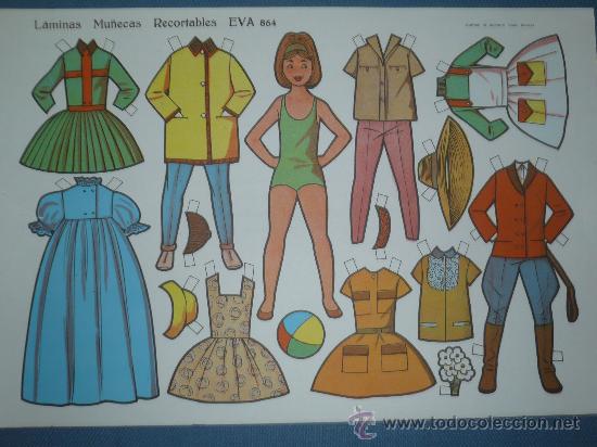 Coleccionismo recortables: RECORTABLE EVA 210X310 N&ordm;864 - Foto 1