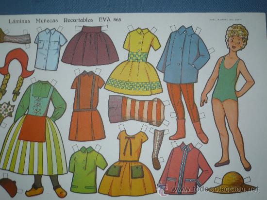 Coleccionismo recortables: RECORTABLE EVA 210X310 N&ordm;865 - Foto 1