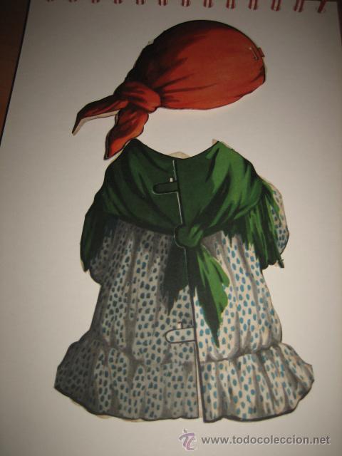 Coleccionismo recortables: TRAJE DE GITANA   DE TITINA - Foto 2
