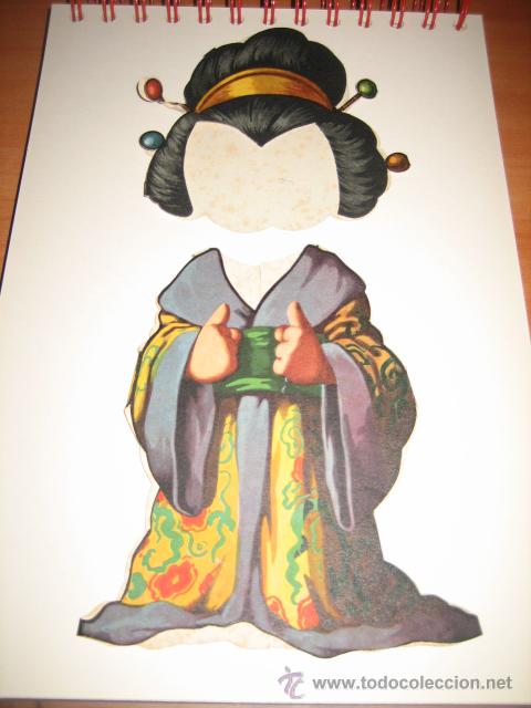 Coleccionismo recortables: TRAJE DE JAPONESA   DE TITINA - Foto 1