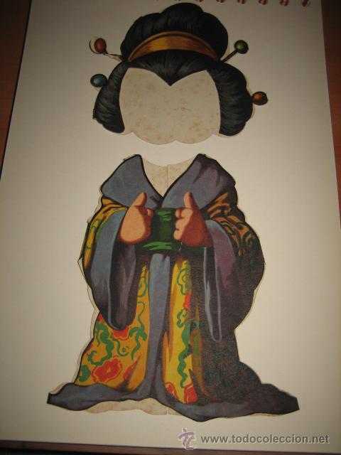 Coleccionismo recortables: TRAJE DE JAPONESA   DE TITINA - Foto 2