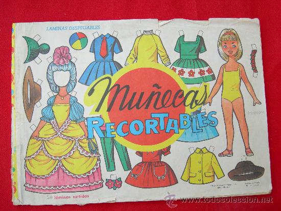 Coleccionismo recortables: BLOC RECORTABLE MU&Ntilde;ECA - Foto 1