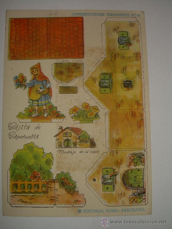 Coleccionismo recortables: ANTIGUO RECORTABLE EDITORIAL ROMA - Foto 2
