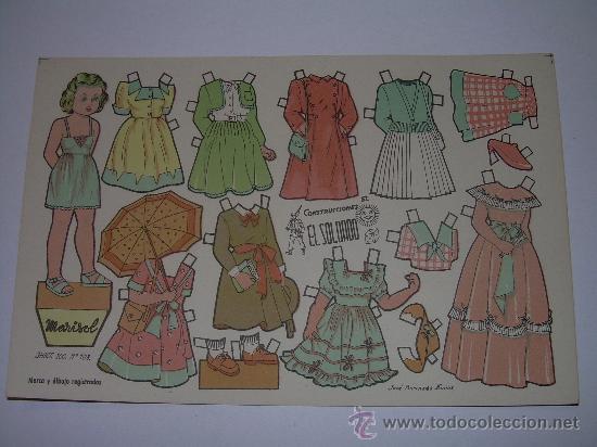Coleccionismo recortables: ANTIGUO RECORTABLE - Foto 1