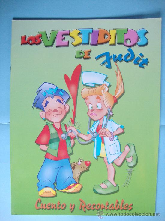 Coleccionismo recortables: CUADERNO RECORTABLE: LOS VESTIDITOS DE JUDIT. - Foto 1