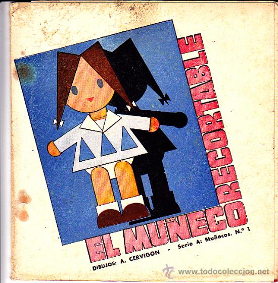 Coleccionismo recortables: RECORTABLE EL MU&Ntilde;ECO RECORTABLE - Foto 1