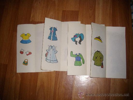 Coleccionismo recortables: LOTE 4 RECORTABLES MU&Ntilde;ECAS - Foto 2
