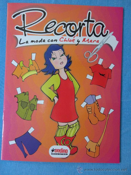 Coleccionismo recortables: RECORTA LA MODA CON CHLO&Eacute; Y MARA.ANDINO EDICIONES. - Foto 1