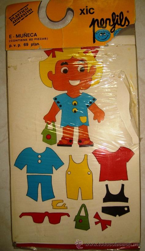 Coleccionismo recortables: * XIC-PERFILS * DECORA Y DIVIERTE E-MU&Ntilde;ECA * A&Ntilde;OS 70 - Foto 1