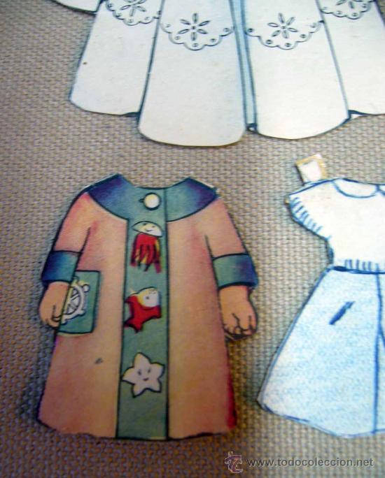 Coleccionismo recortables: RECORTABLE DE MU&Ntilde;ECAS, 1960S, 19 PIEZAS - Foto 6