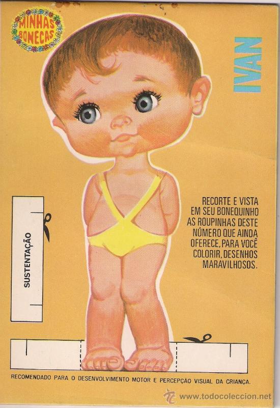 Coleccionismo recortables: LIBRITO DE PINTAR  Y RECORTABLES : IVAN - 1977 - CEDIBRA - Foto 1