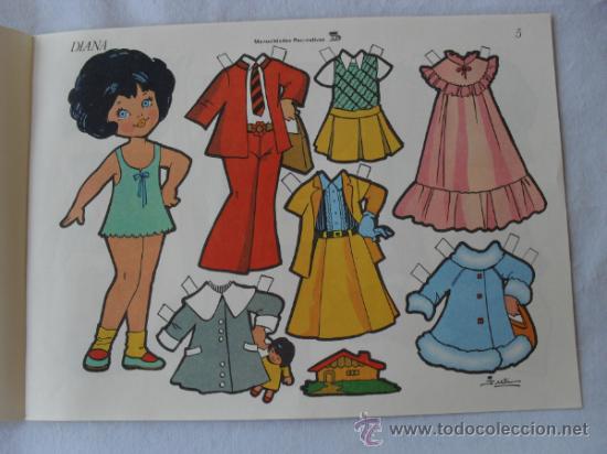 Coleccionismo recortables: RECORTABLE IMA DIANA N&ordm;5 - Foto 1