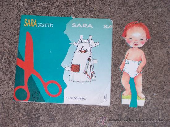 Coleccionismo recortables: Sara presumida. TORAY - Foto 1