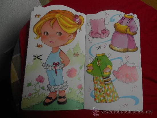Coleccionismo recortables: LIBRO DE RECORTABLE DE  MU&Ntilde;ECAS, SUSI, CONSTA DE 7 PAGINAS - Foto 1