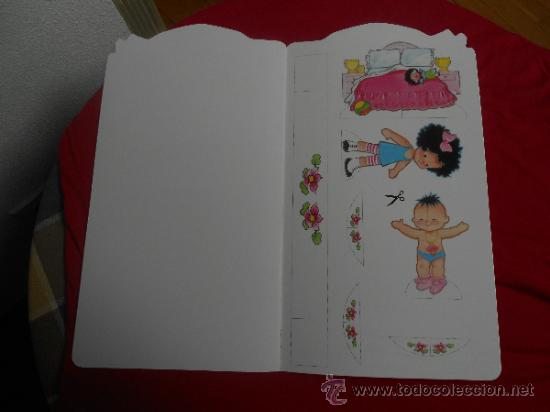 Coleccionismo recortables: LIBRO DE RECORTABLE DE  MU&Ntilde;ECAS, SUSI, CONSTA DE 7 PAGINAS - Foto 2