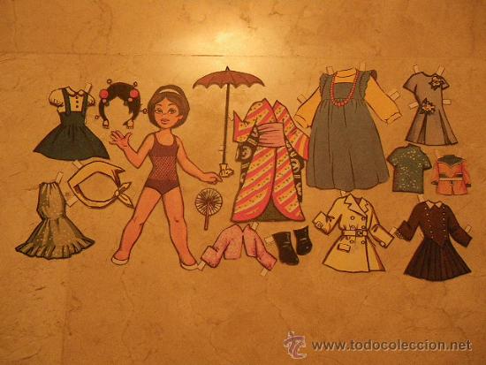 Coleccionismo recortables: recortable Carol - Foto 1