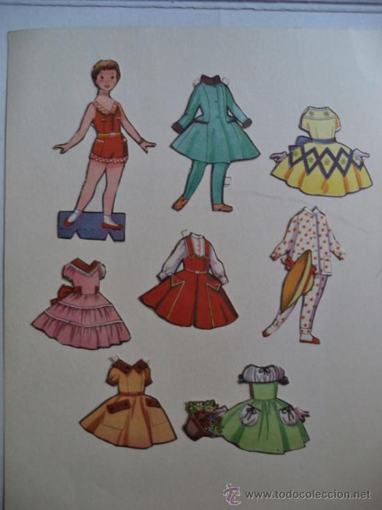 Coleccionismo recortables: MU&Ntilde;ECAS RECORTADAS.8 PIEZAS - Foto 1