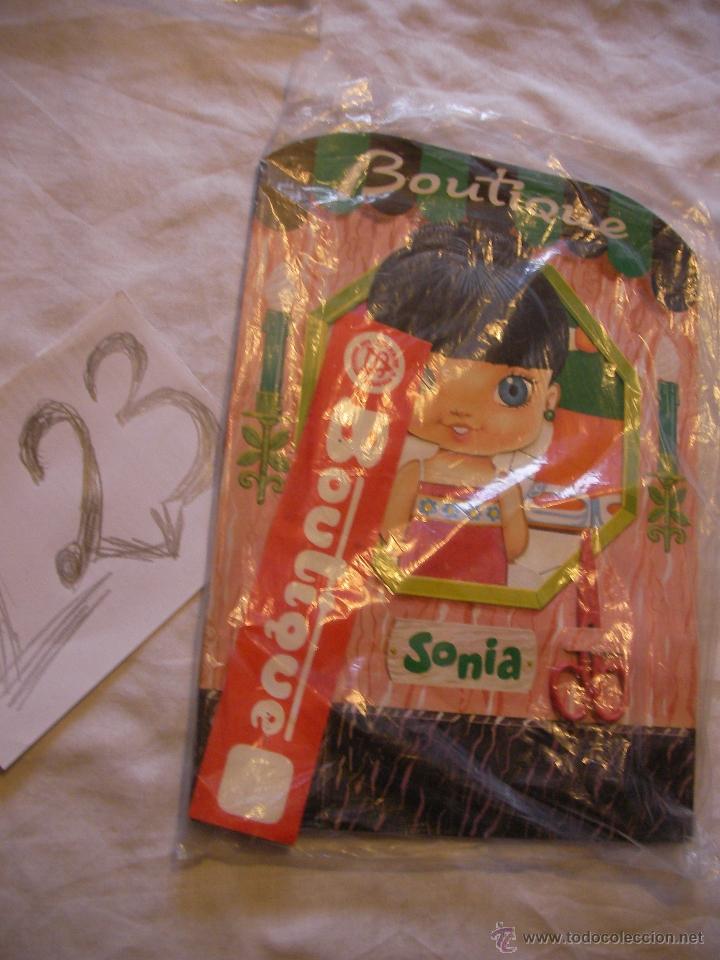 Coleccionismo recortables: ANTIGUO RECORTABLE MU&Ntilde;ECA SONIA - Foto 1