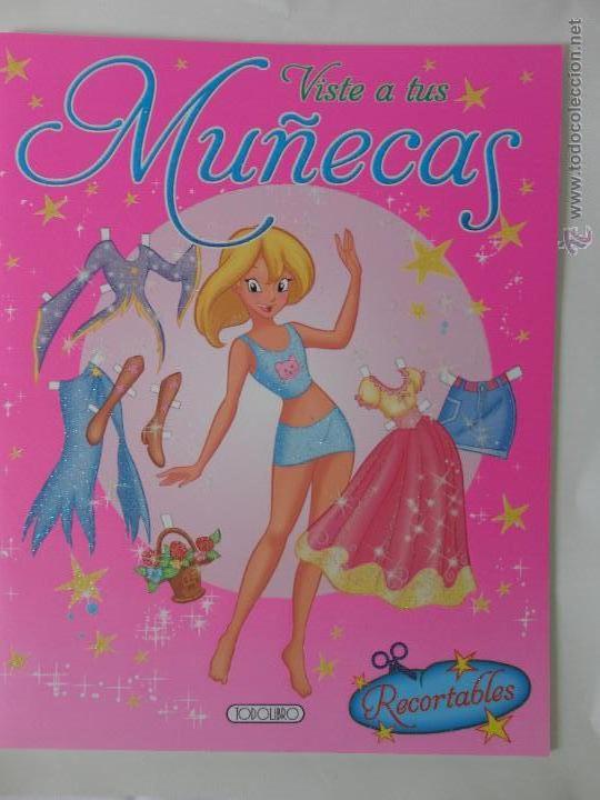 Coleccionismo recortables: LIBRO RECORTABLE VISTE A TUS MU&Ntilde;ECAS. - Foto 1