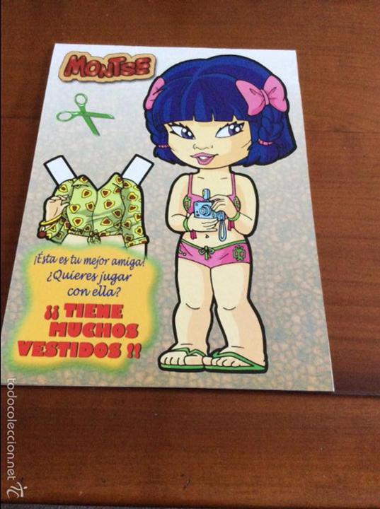 Coleccionismo recortables: MONTSE RECORTABLE DE MU&Ntilde;ECA ALBA LIBROS - Foto 1