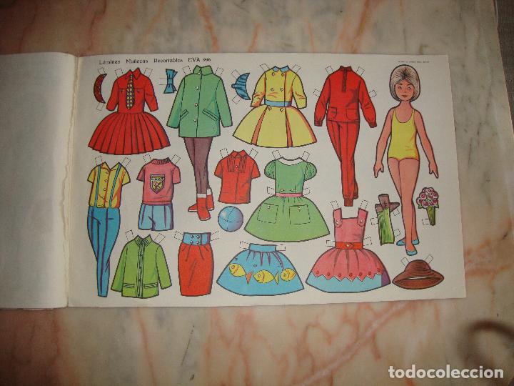 Coleccionismo recortables: LAMINA MU&Ntilde;ECA RECORTABLE EVA - Foto 1