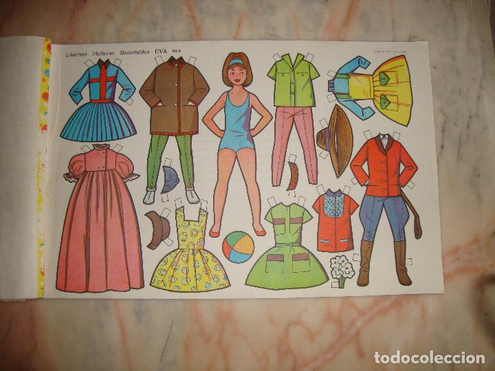 Coleccionismo recortables: LAMINA MU&Ntilde;ECA RECORTABLE EVA - Foto 1