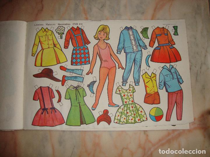 Coleccionismo recortables: LAMINA MU&Ntilde;ECA RECORTABLE EVA - Foto 1
