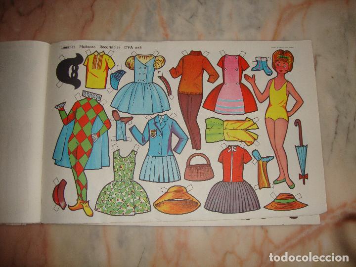 Coleccionismo recortables: LAMINA MU&Ntilde;ECA RECORTABLE EVA - Foto 1