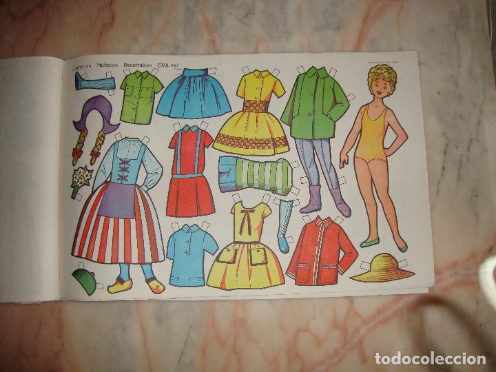 Coleccionismo recortables: LAMINA MU&Ntilde;ECA RECORTABLE EVA - Foto 1