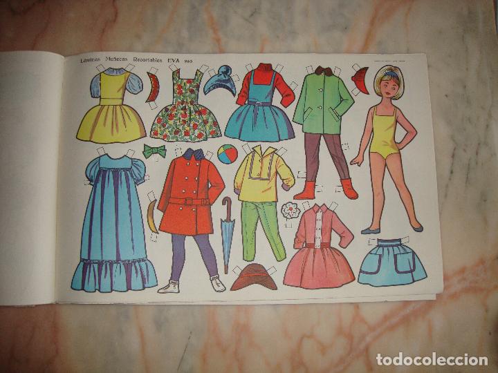 Coleccionismo recortables: LAMINA MU&Ntilde;ECA RECORTABLE EVA - Foto 1