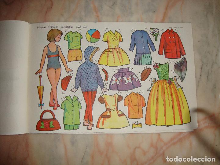 Coleccionismo recortables: LAMINA MU&Ntilde;ECA RECORTABLE EVA - Foto 1