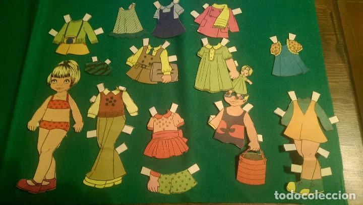 Coleccionismo recortables: ANTIGUA MU&Ntilde;ECA RECORTABLE &laquo;ELEN&raquo; - Foto 1