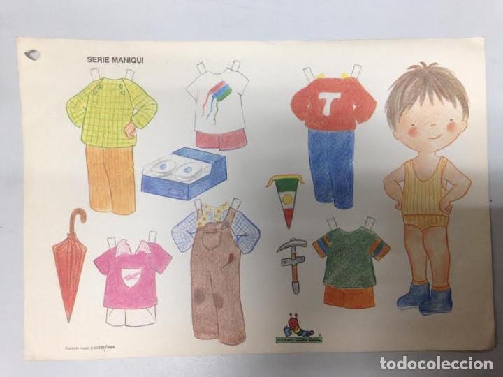 Coleccionismo recortables: RECORTABLE SERIE MANIQUI - Foto 1