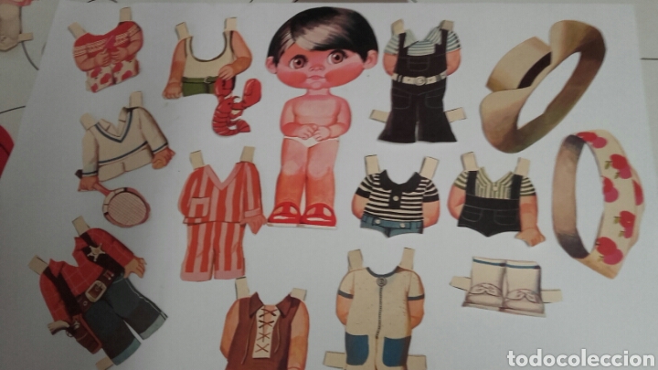 Coleccionismo recortables: MU&Ntilde;ECA RECORTABLE BRUGUERA RECORTADA - Foto 1