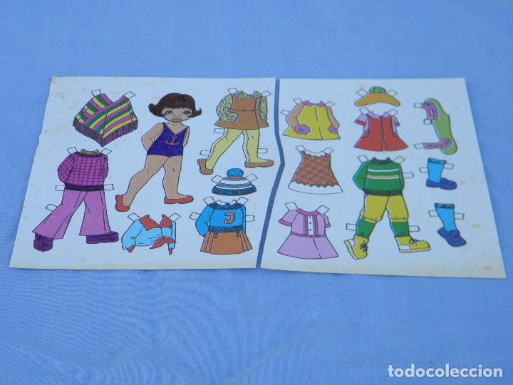 Coleccionismo recortables: Mu&ntilde;eca recortable Servilibro - Foto 2
