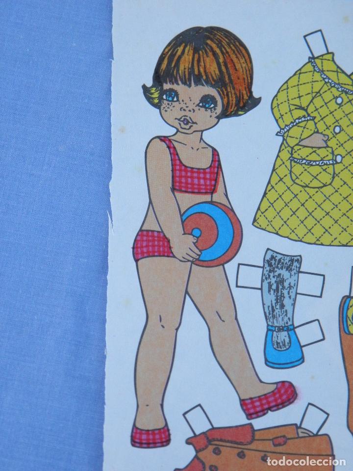 Coleccionismo recortables: Mu&ntilde;eca recortable Servilibro - Foto 1