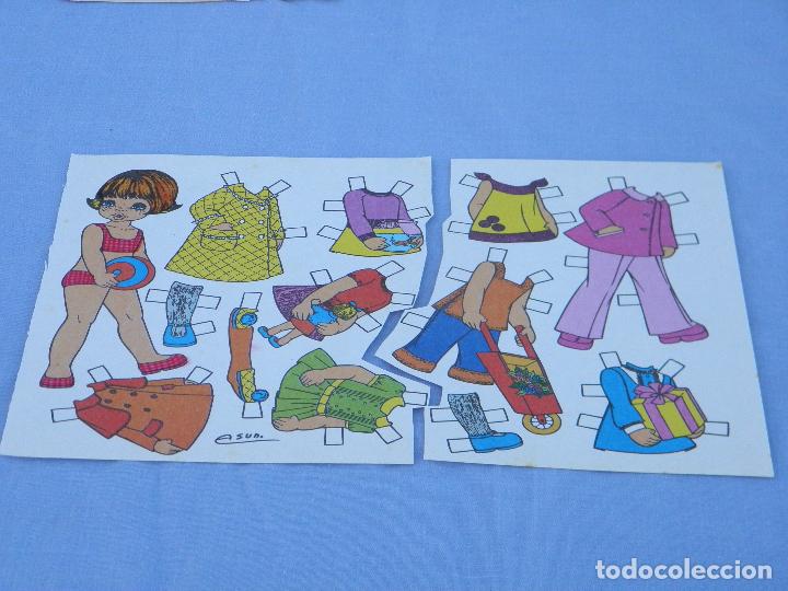 Coleccionismo recortables: Mu&ntilde;eca recortable Servilibro - Foto 2