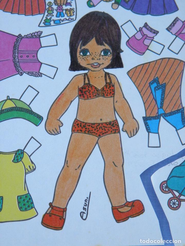 Coleccionismo recortables: Mu&ntilde;eca recortable Servilibro - Foto 1