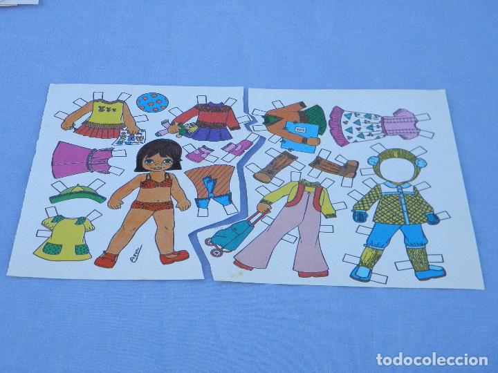Coleccionismo recortables: Mu&ntilde;eca recortable Servilibro - Foto 2