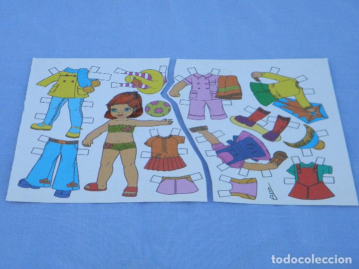 Coleccionismo recortables: Mu&ntilde;eca recortable Servilibro - Foto 2